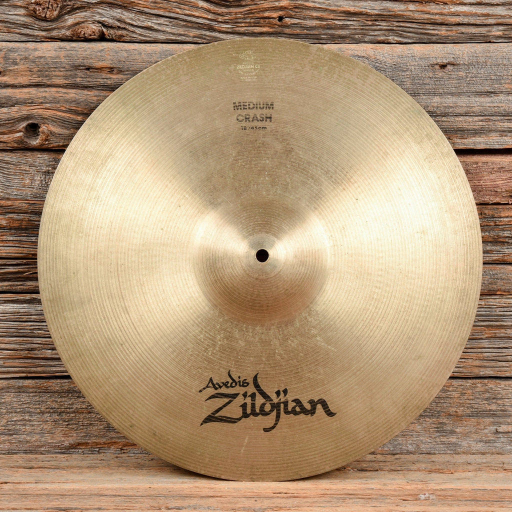 Zildjian 18"/ Avedis Medium Crash Cymbal USED - MusicMarket